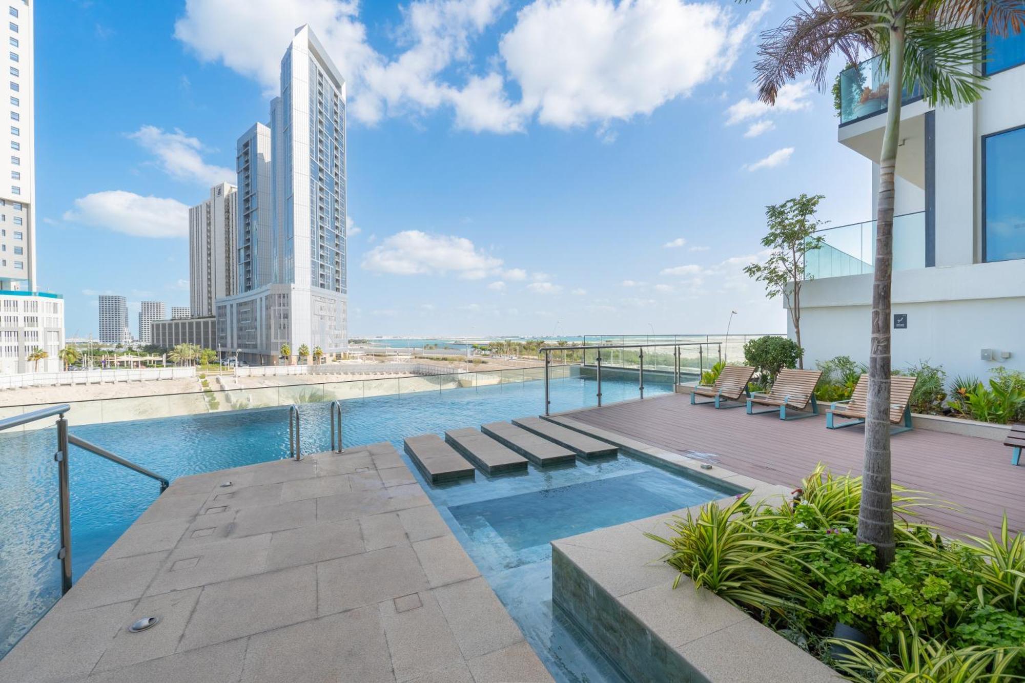 Luxurious 2 Bdr - Reem Nine - Full Mangroves & Sea Views - - Table Pool - Sauna - Cinema - Big Gym - Calisthenics Appartement *