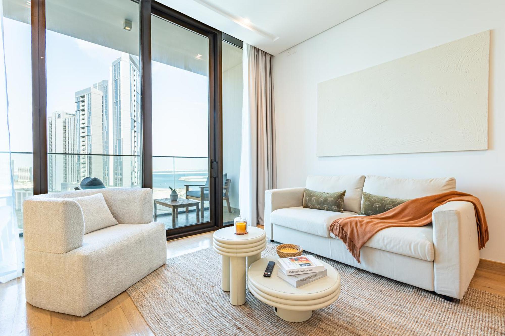 Апартаменти Luxurious 2 Bdr - Reem Nine - Full Mangroves & Sea Views - - Table Pool - Sauna - Cinema - Big Gym - Calisthenics Абу-Дабі